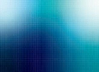 シンプルなグラデーション素材_深海のブルー【方眼】
