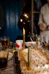 Birthday in the village. 