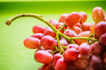red grapes