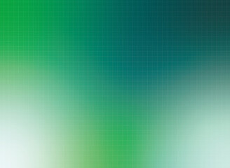 シンプルなグラデーション素材_森のグリーン【方眼】