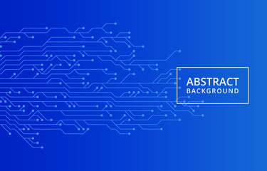 Abstract background technology with lines for web banner, presentation, wallpaper