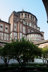 Architectural detail of the Santa Maria delle Grazie (Holy Mary of Grace) church, 1497, and...