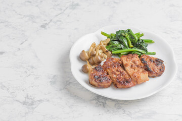 豚肉の味噌焼き