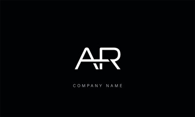 AR, RA, AR, Letters Logo Monogram