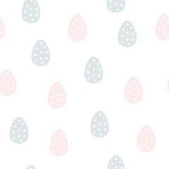 Happy Easter  print  with eggs