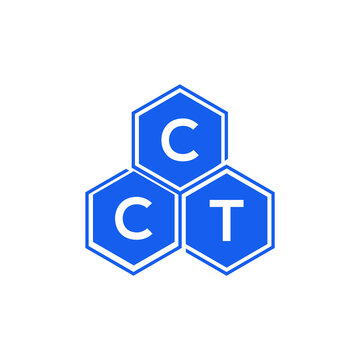 CCT letter logo design on black background. CCT  creative initials letter logo concept. CCT letter design.