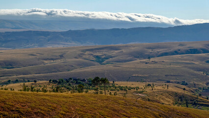 Fototapeta premium Paysage aride dans le centre-ouest de Madagascar