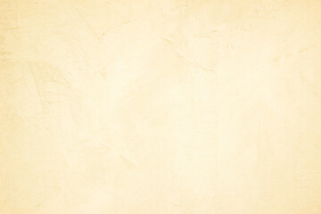 Old concrete wall texture background. Close up retro plain cream color cement material surface rough.