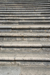 View of the stone stairs, Italy