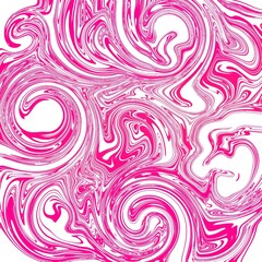 Handdrawn cool expressive abstract digital pink and white modern style pattern good for design print for phone screens
