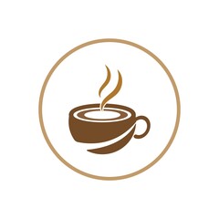 Coffee cup Logo Template