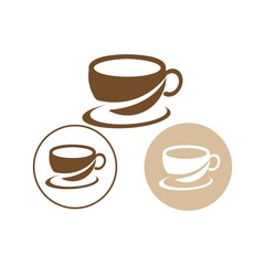 Coffee cup Logo Template