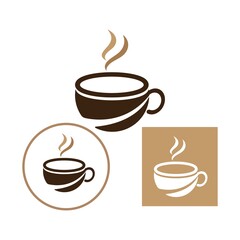 Coffee cup Logo Template