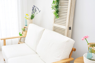 リビング風景　無人