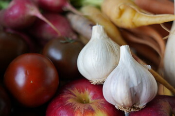natural organic vegetables photos out of focus, Marche Marketplace.