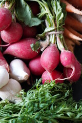 natural organic vegetables photos out of focus, Marche Marketplace.