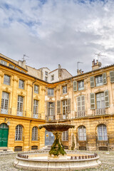 Fototapeta na wymiar Aix-en-Provence, France, Historical center