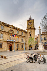 Naklejka na ściany i meble Aix-en-Provence, France, Historical center