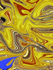 Acid yellow and mix color marble background Free Premium Vector