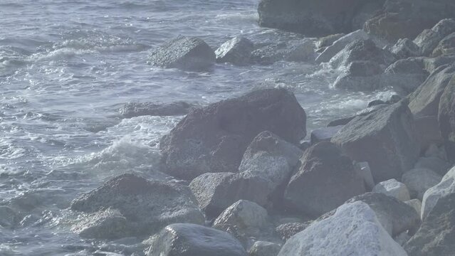 glimpse of a coast in Salento, Santa Maria di Leuca