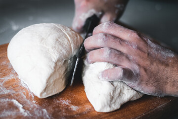 Making Homemade Pizza Dough