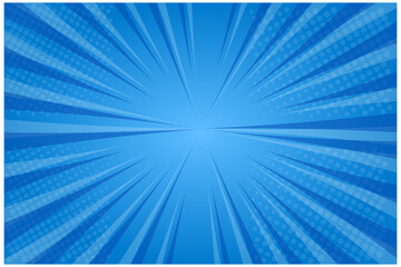 Blue Color Comic background
