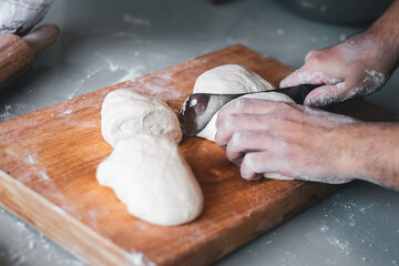 Making Homemade Pizza Dough