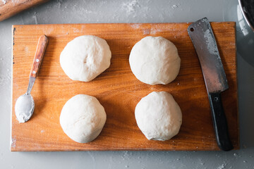 Making Homemade Pizza Dough