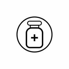 Fototapeta premium Medical Line Icon For Designers And Developers. Icons Of Health Healthcare Medical Bandage Breakup Broken Heart Medical Vector