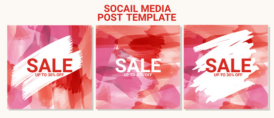 Sale social post. Vector illustration of Template Monetary Value Vouchers Coupons.shopping present