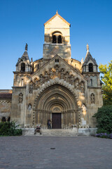 Fototapeta na wymiar Chapel in Vajdahunyad Castle in Budapest, Hungary