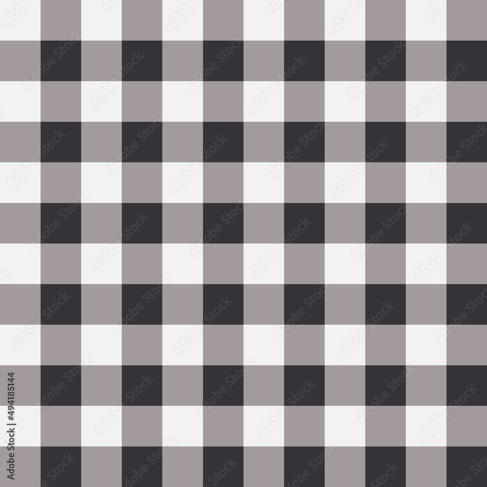 Poster black and white squares vector seamless repeat pattern print background