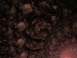 Imaginatory fractal abstract background Image