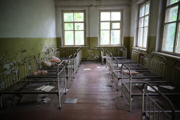 Kindergarten in Chernobyl Exclusion Zone, Ukraine