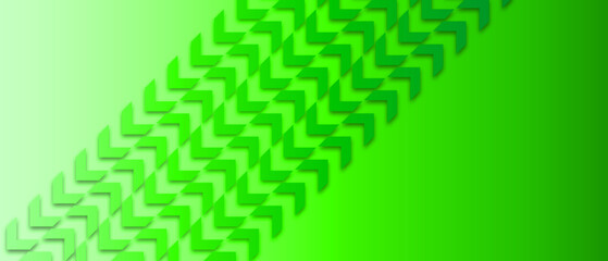 green arrow abstract background
