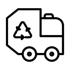 garbage truck icon