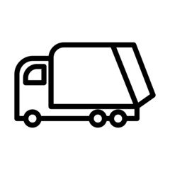 garbage truck icon