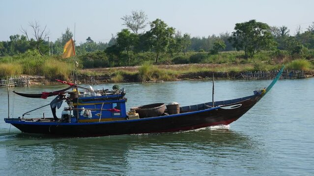 a Vietnamese boat (junk) - Vietnam