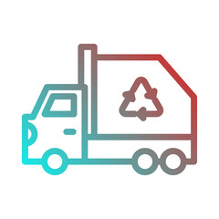 garbage truck icon