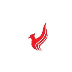 Falcon Eagle Bird Logo Template vector