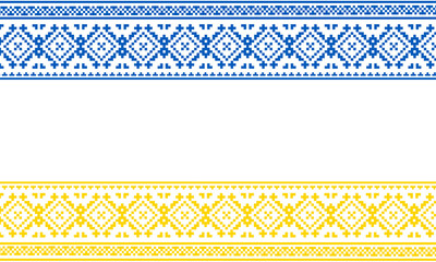 Ukraine flag yellow and blue colors pattern illustration national background traditional