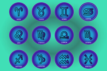 twelve zodiac signs, astrological prediction of the future