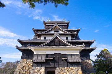 Fototapeta premium 松江城 天守