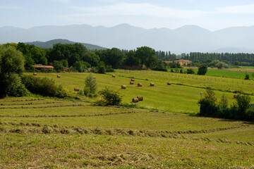 Fototapeta premium Rural landscape near Rieti, Italy