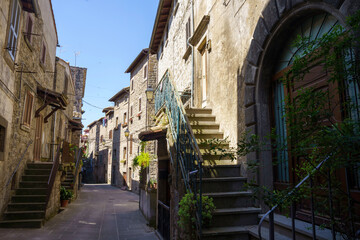 Vitorchiano, medieval village in Viterbo province