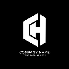 Letter CH logo desigsn vector template