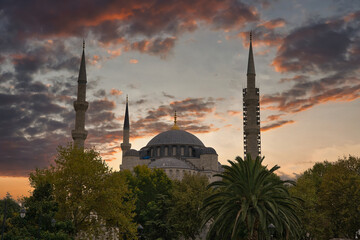Obraz premium Istanbul Hagia Sofia Moschee
