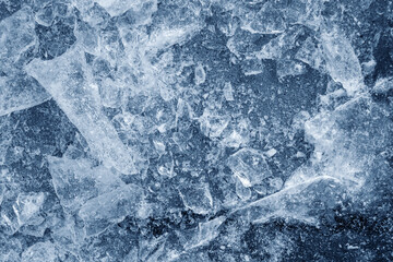 Ice texture background. Winter wallpaper        