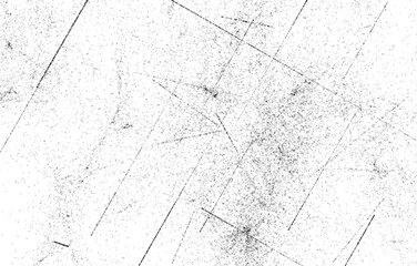 Dark Messy Dust Overlay Distress Background. Easy To Create Abstract Dotted, Scratched, Vintage Effect With Noise And Grain 