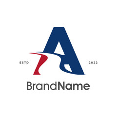Initial A Road Way Logo
